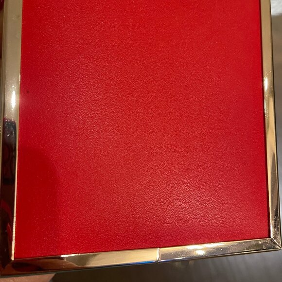 NWT Applique face Acrylic clutch/crossbody bag - Picture 13 of 13